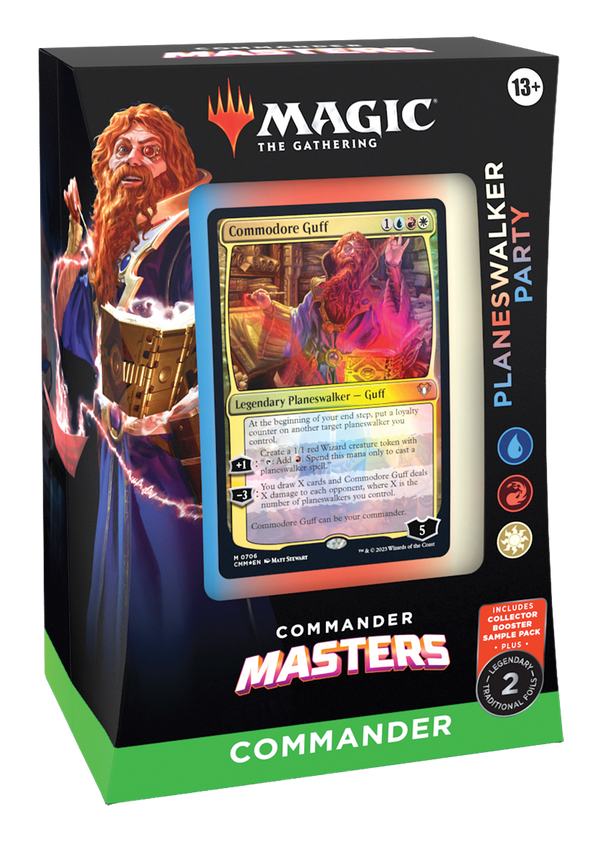 MTG Commander Masters Planeswalker Party