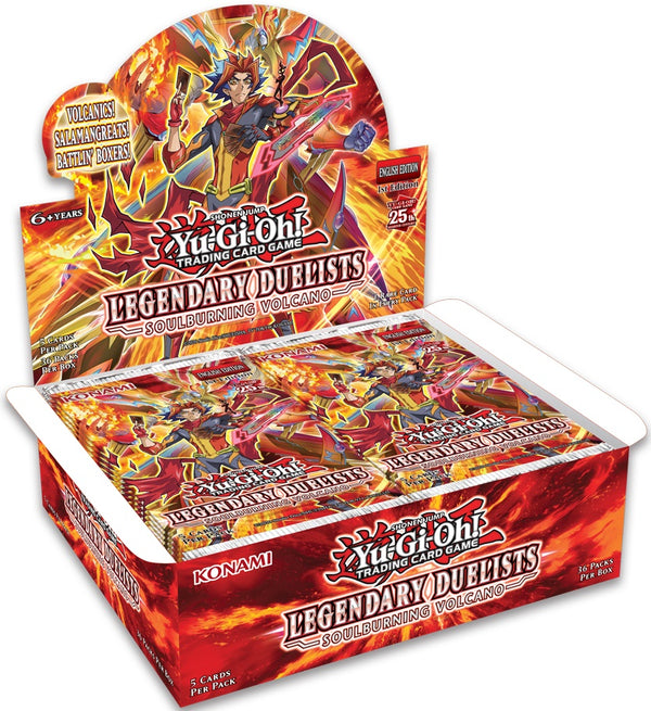 Yu Gi Oh! Legendary Duelists Soulburning Volcano  Booster
