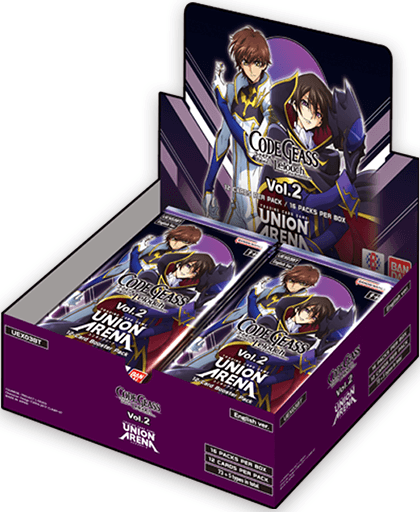 UNION ARENA CODE GEASS LELOUCH OF THE REBELLION V2 BOOSTER