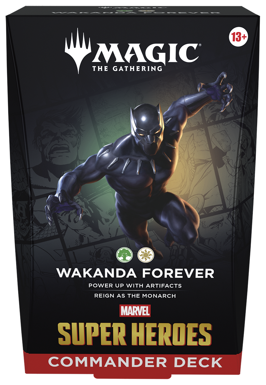 MTG MARVEL SUPER HEROES COMMANDER: WAKANDA FOREVER [2026-06-26]