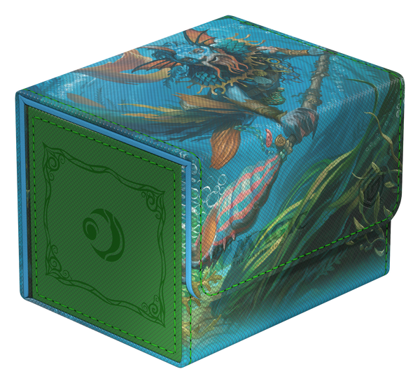 UG DECK CASE SIDEWINDER 100+ XENOSKIN MTG LORWYN ECLIPSED BLUE LEGENDARY RARE