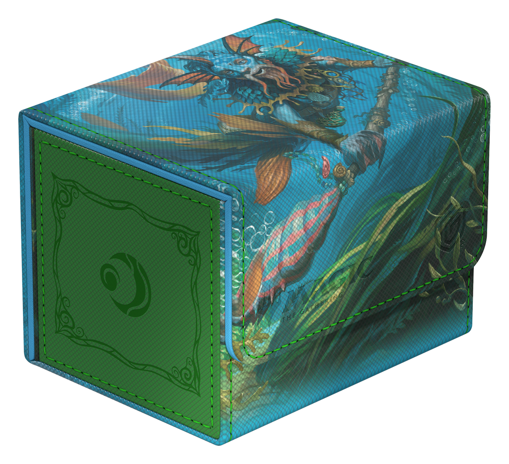 UG DECK CASE SIDEWINDER 100+ XENOSKIN MTG LORWYN ECLIPSED BLUE LEGENDARY RARE