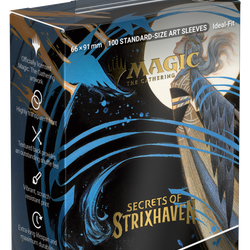 UG ART SLEEVES MTG SECRETS OF STRIXHAVEN - BLUE MYTHIC 3 (ALT ART)