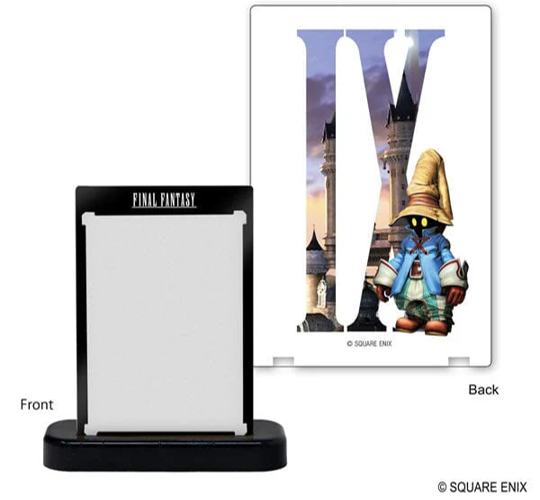 FINAL FANTASY 1TOUCH 35PT EDGE VIVI BLACK FRONT DESIGN