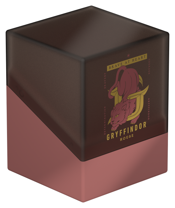 UG DECK CASE BOULDER 100+ HARRY POTTER  4 HOUSES GRYFFINDOR