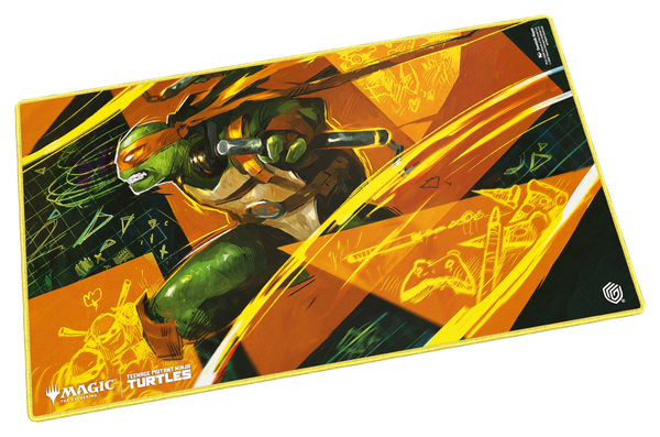 UG PLAYMAT MTG TEENAGE MUTANT NINJA TURTLES - MICHELANGELO'S TECHNIQUE