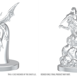 DND UNPAINTED MINIS WV28 ICE MEPHIT & DUST MEPHIT