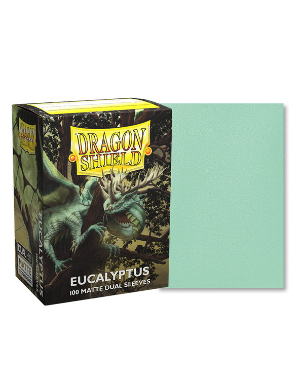 DRAGON SHIELD SLEEVES DUAL MATTE EUCALYPTUS 100CT