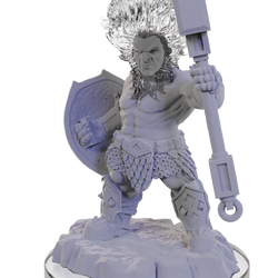 Dnd Unpainted Minis Wv22 Azer Warriors