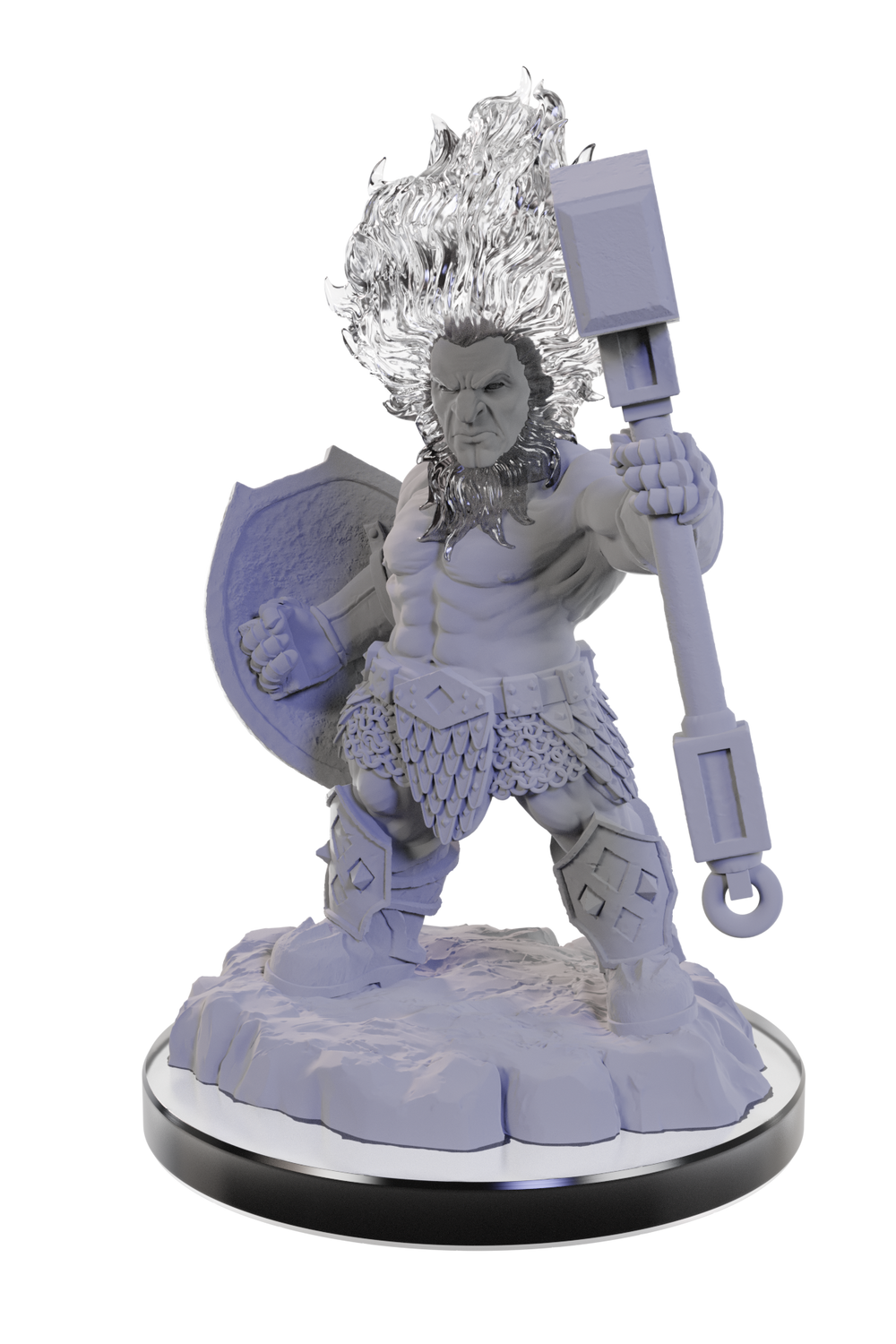 Dnd Unpainted Minis Wv22 Azer Warriors
