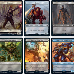 MTG Universes Beyond: Warhammer 40K Commander Forces of the Imperium