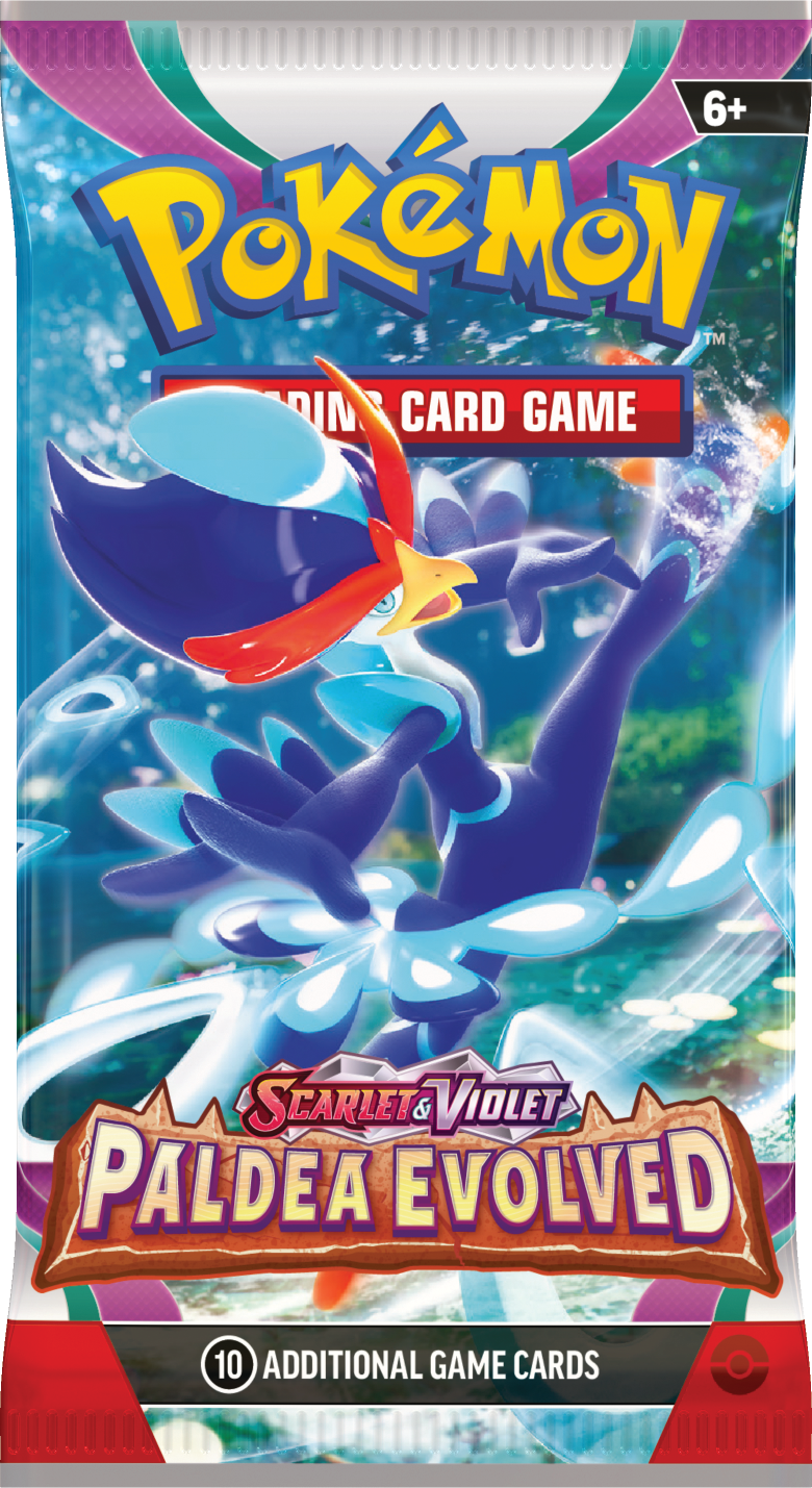 Pokemon Paldea Evolved Sleeved Booster Pack