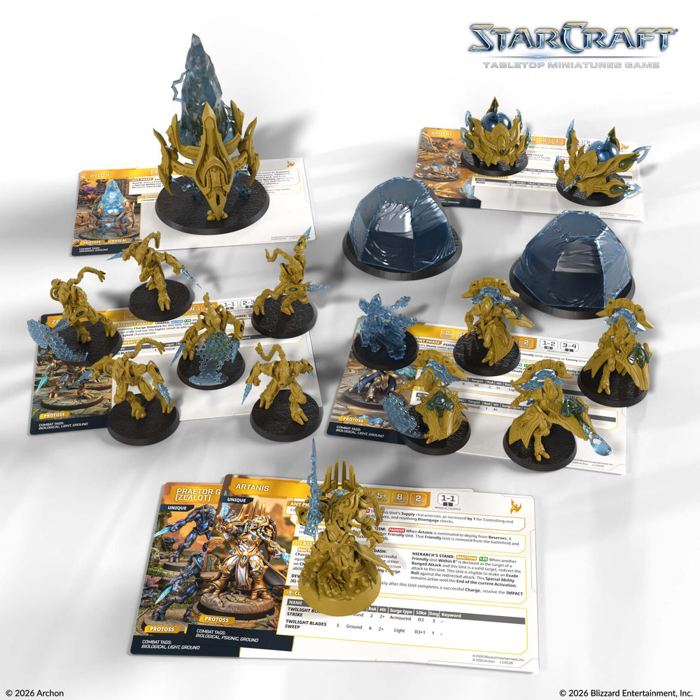 STARCRAFT PROTOSS STARTER SET FOUNDERS EDITION STARCRAFT [2026-05-30]