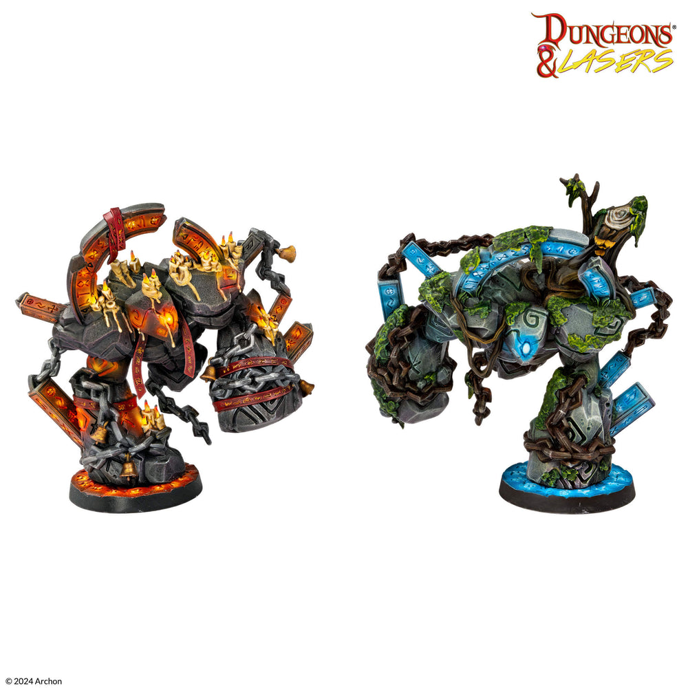 Dungeons and Lasers Runic Golem