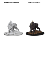 Pf Unpainted Minis Wv4 Dire Wolf