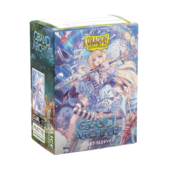 DRAGON SHIELD SLEEVES GRAND ARCHIVE ALICE, GOLDEN QUEEN 100CT