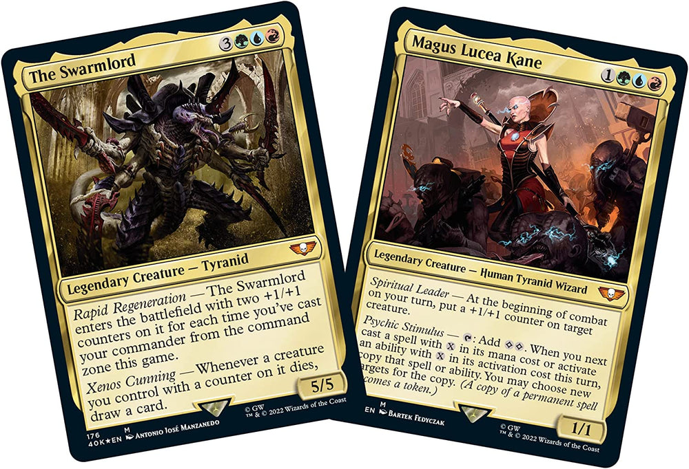 MTG Universes Beyond: Warhammer 40K Commander Tyranid Swarm
