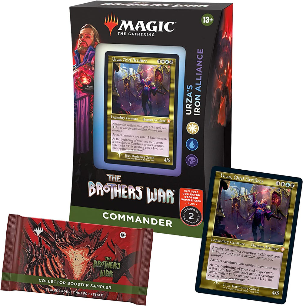 MTG Brothers War Commander Deck Urza's Iron Alliance
