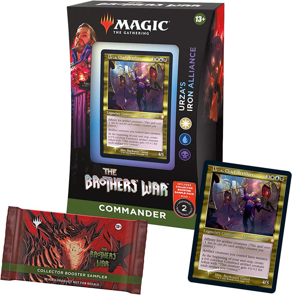 MTG Brothers War Commander Deck Urza's Iron Alliance