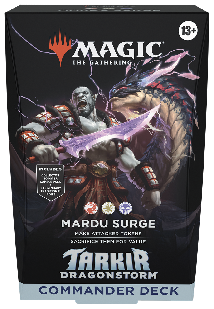 MTG TARKIR DRAGONSTORM COMMANDER DECK MARDU SURGE