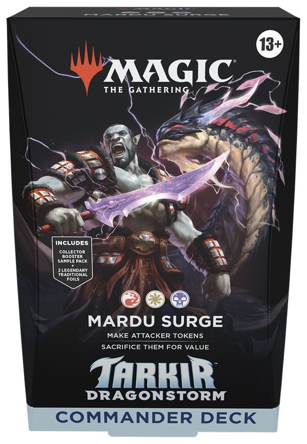 MTG TARKIR DRAGONSTORM COMMANDER DECK MARDU SURGE