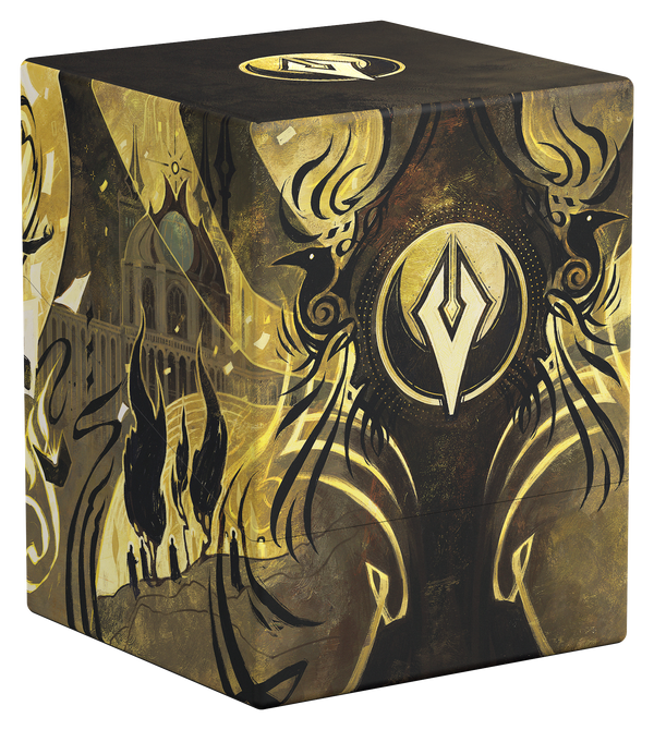UG DECK CASE BOULDER 100+ MTG SECRETS OF STRIXHAVEN - SILVERQUILL