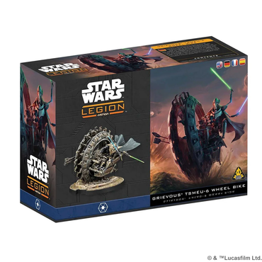 Star Wars: Legion: General Grevious On Wheel Bike