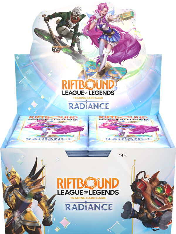 RIFTBOUND LEAGUE OF LEGENDS TCG RADIANCE BOOSTER DISPLAY [2026-10-23]