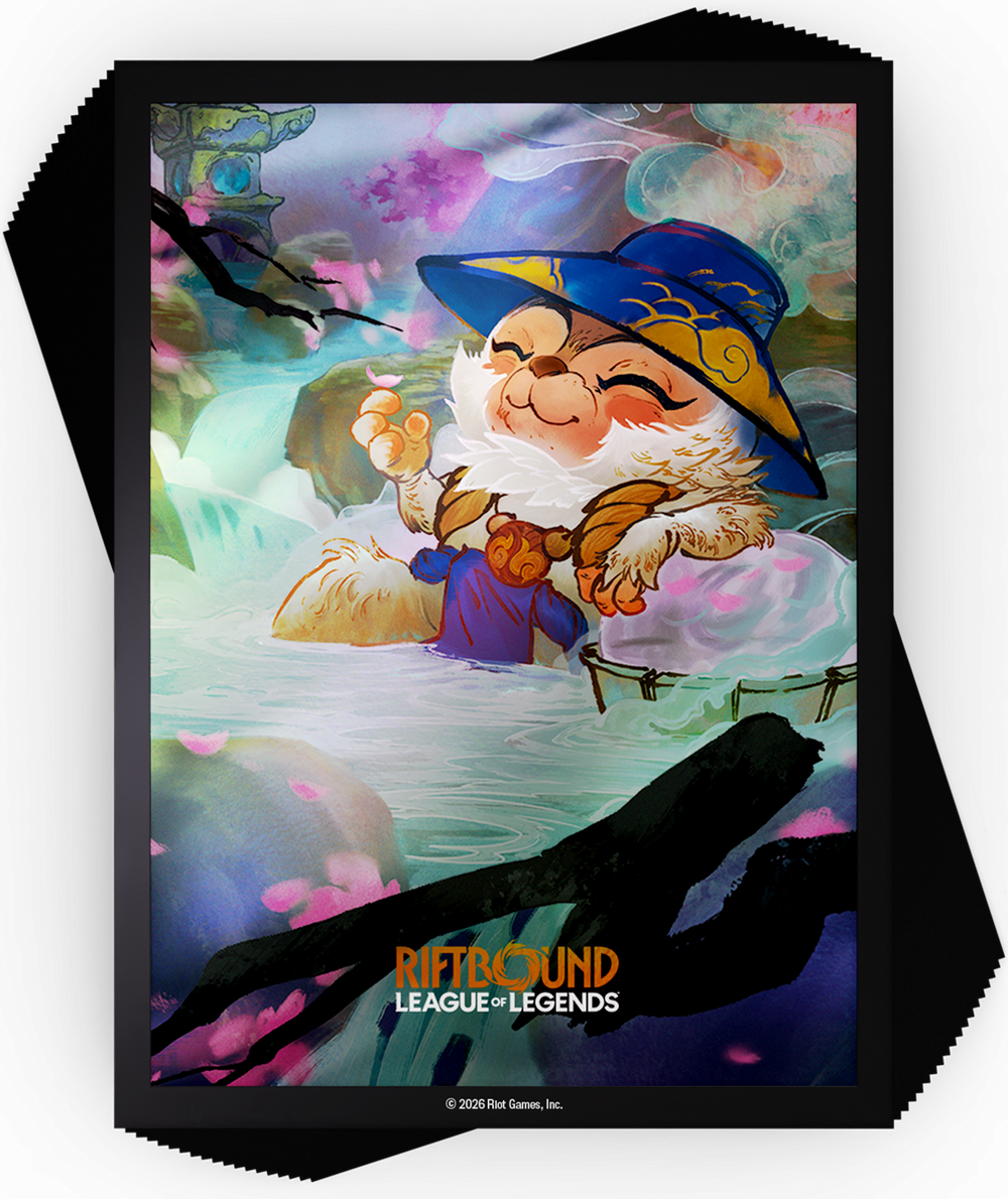 Riftbound Spiritforged Sleeves 100CT Blossom Teemo