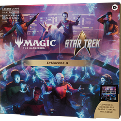 MTG STAR TREK SCENE BOX Enterprise-Q