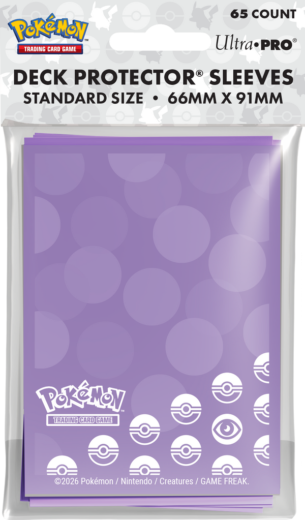 UP D-PRO POKEMON ENERGY PSYCHIC TYPE 65CT