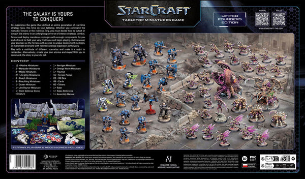 STARCRAFT TWO PLAYER STARTER SET FOUNDERS EDITION (3) STARCRAFT [2026-05-30]
