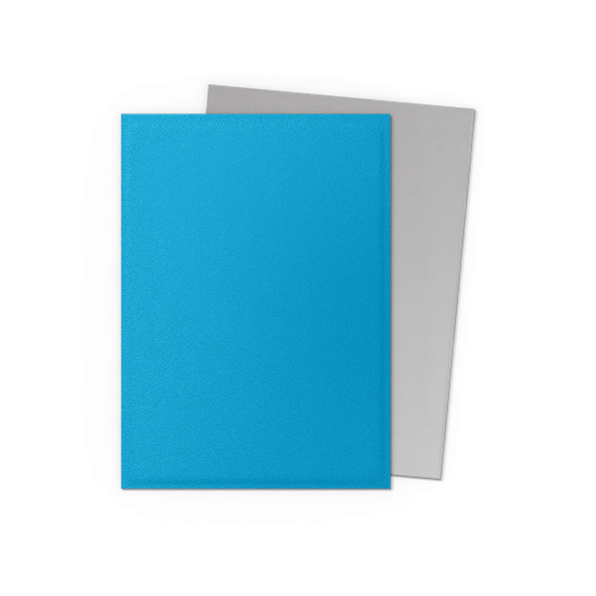 DRAGON SHIELD SLEEVES DUAL MATTE SKY  BLUE AND SILVER 100CT