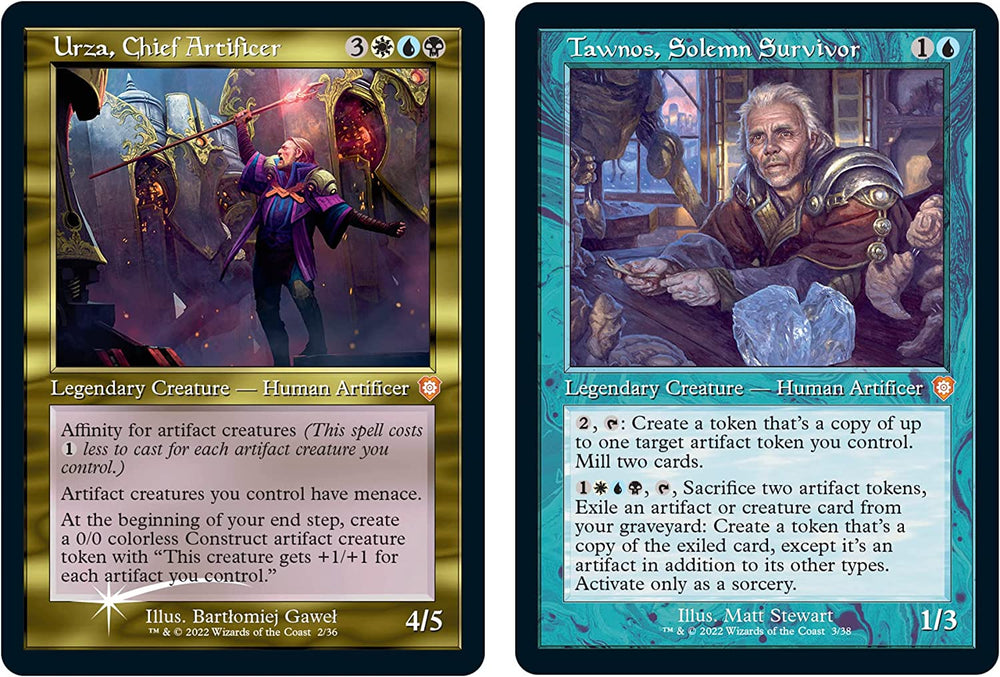 MTG Brothers War Commander Deck Urza's Iron Alliance