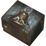 UG DECK CASE SIDEWINDER 100+ XENOSKIN MTG SECRETS OF STRIXHAVEN - BLACK MYTHIC (ALT ART)
