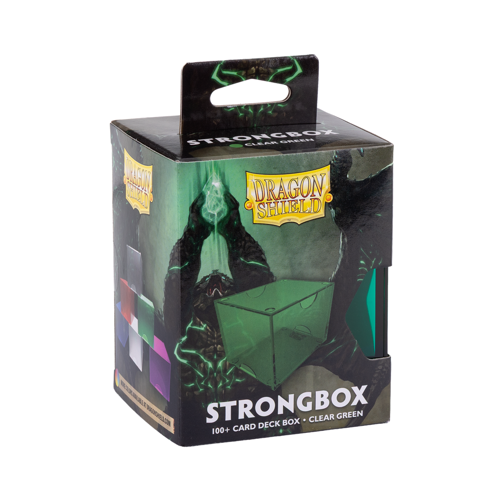 DRAGON SHIELD STRONGBOX CLEAR GREEN