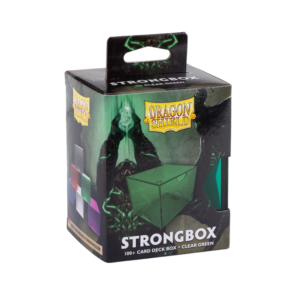 DRAGON SHIELD STRONGBOX CLEAR GREEN