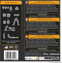 Star Wars: Legion: Customizable Rebel Officer & Agent