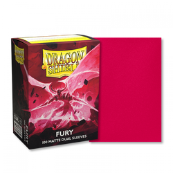 DRAGON SHIELD SLEEVES DUAL MATTE FURY 100CT