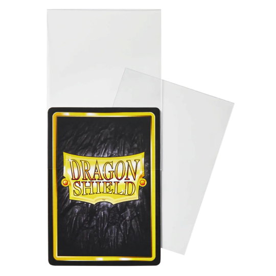 DRAGON SHIELD SLEEVES PERFECT FIT THICK INNER CLEAR 100CT